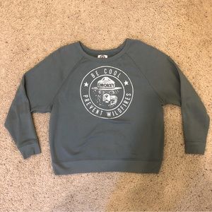 Smokey The Bear Crewneck Sweatshirt